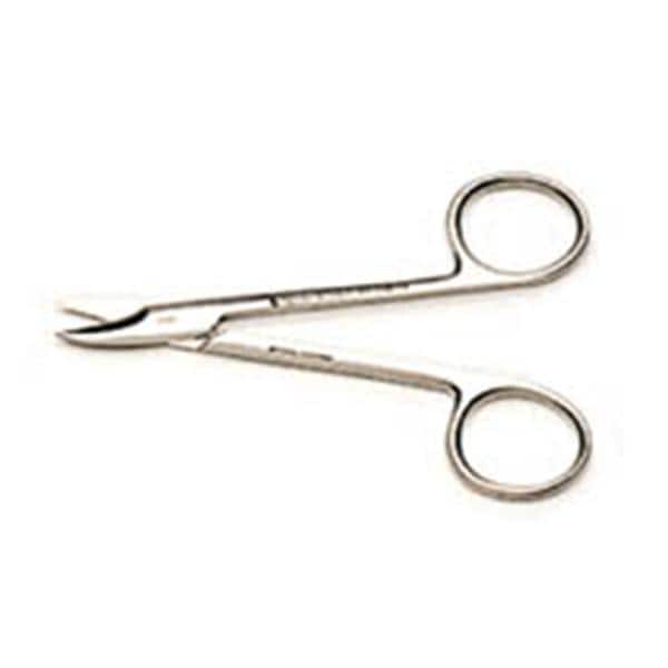 Crown & Collar Scissors 4 in Curved Smooth Ea