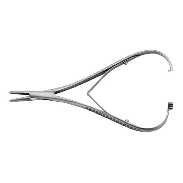 Needle Holder Mathieu Standard Stainless Steel 5.5 in Ea