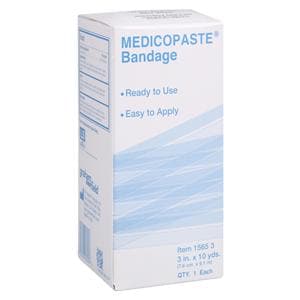Medico Unna Boot Bandage Zinc Paste 3"x10yd Ea, 12 EA/CA