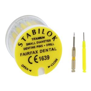 Stabilok Pins Titanium Standard Kit Yellow 0.021 in 20/Pk