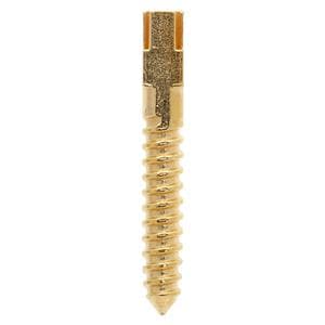 Screw Posts Gold Plated Long L6 12/Bx