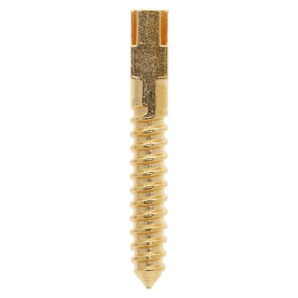 Screw Posts Gold Plated Long L6 12/Bx
