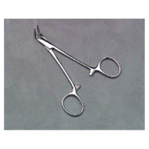 Silver Point Forceps Grooved Ea