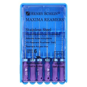 Maxima Hand Reamer 25 mm Size 10 Stainless Steel Purple 6/Bx