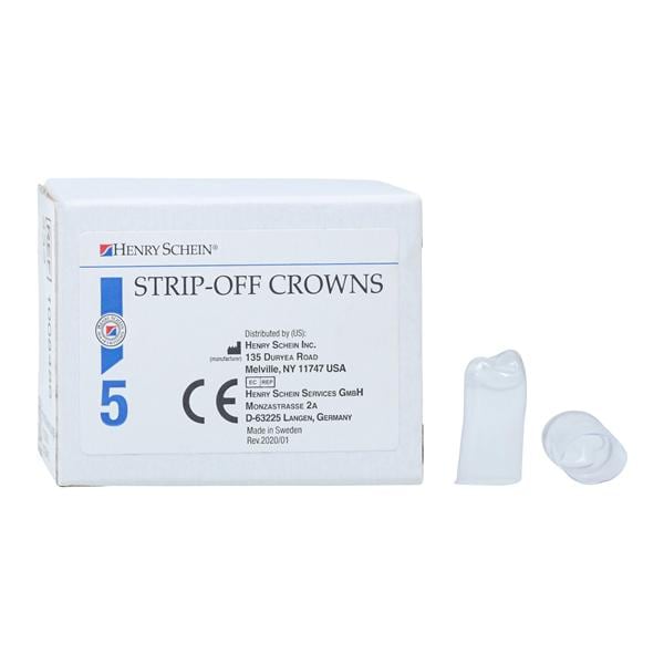 Strip Off Crown Form Size 142 Rep Crns Upper Right 1st Premolar Posterior 5/Bx