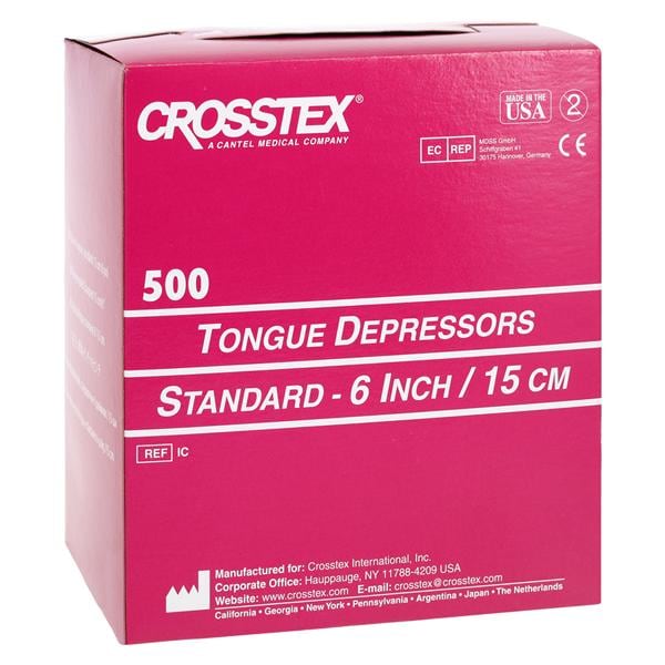 6 Wood Tongue Depressors, Extra Thick - Raven Supply