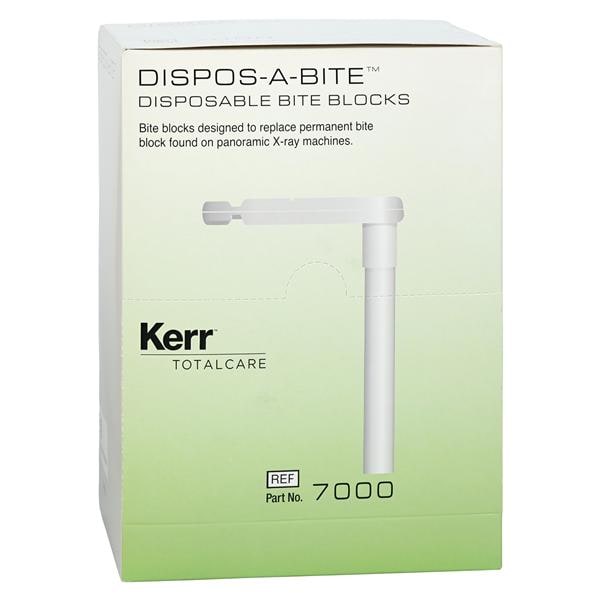 Dispos-a-Bite Bite Blocks Panoramic Plastic 7000C Disposable 100/Bx