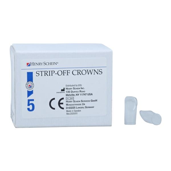 Strip Off Crown Form Size 224 Rep Crns Upper Left Lateral Anterior 5/Bx