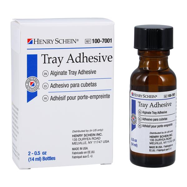 Tray Adhesive 1 oz Bottle 2x0.5oz