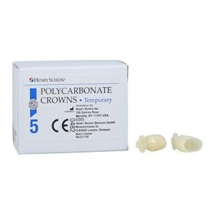 Polycarbonate Replacement Crowns Size 44 1st Bicuspid Refill 5/Bx