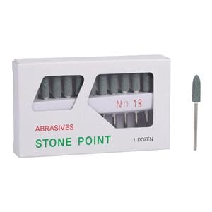 Silicone Carbide Mounted Points Green 12/Bx