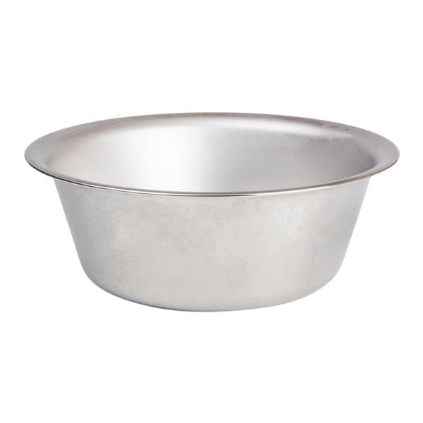 Solution Basin Round Stainless Steel Silver 7qt