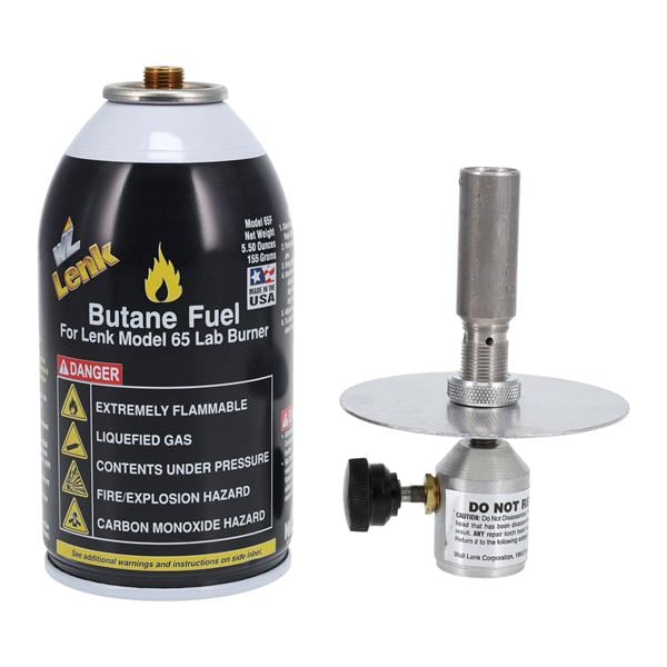 Butane Burner #65 With Fuel Ea