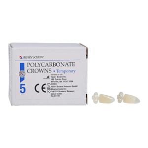 Polycarbonate Replacement Crowns Size 66 Lower Anterior Refill 5/Bx