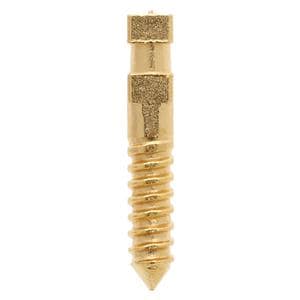 Compo-Post Screw Posts Gold Plated Medium M6 12/Bx