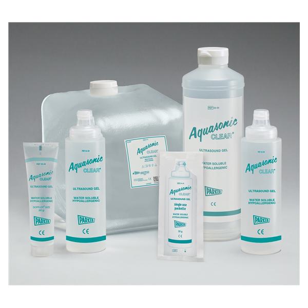 AquaSonic Clear Ultrasound Gel 60gm/Tb, 144 TB/CA