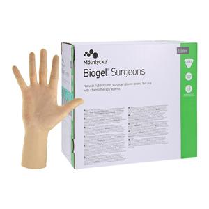 Biogel Surgical Gloves 6.5 Straw, 4 BX/CA