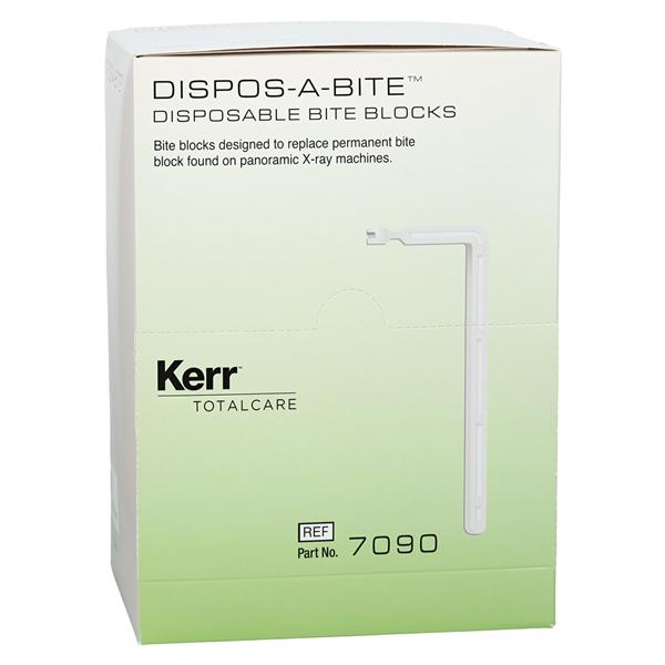 Dispos-a-Bite Bite Blocks Panoramic Plastic 7090C Disposable 100/Bx