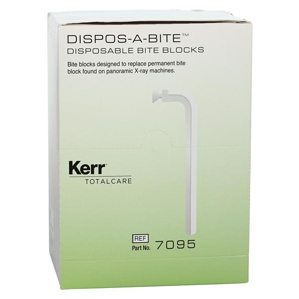 Dispos-a-Bite Bite Blocks Panoramic Plastic 7095C Disposable 100/Bx