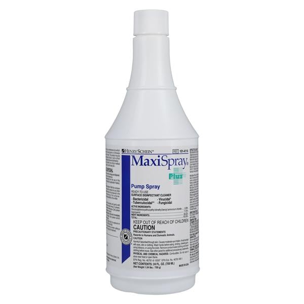 Disinfectant Surface MaxiSpray Plus 24 oz Bt, 12 BT/CA