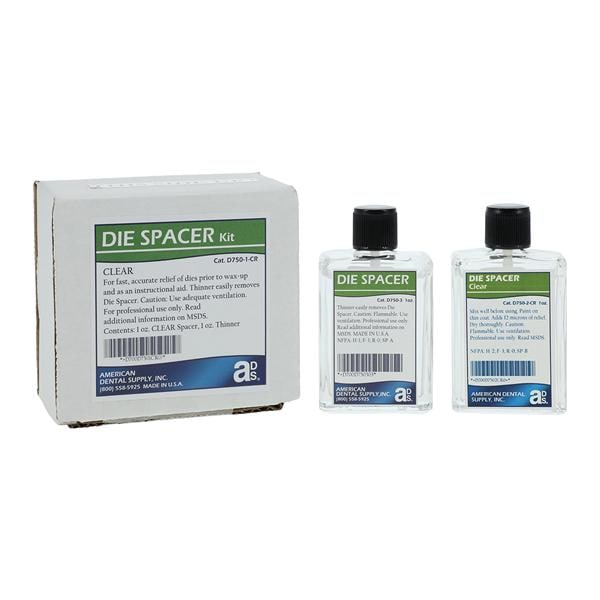 Die Spacer Standard Kit Clear 1oz/Bt