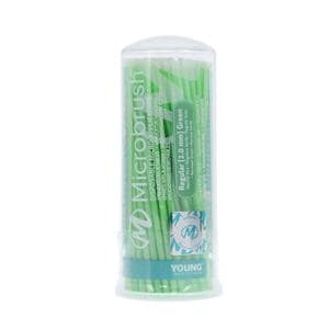 Microbrush Bendable Micro Applicator Green 100/Pk, 96 PK/CA