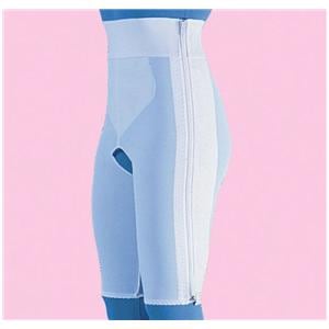 Compression Garment Above Knee Large 41-45" White