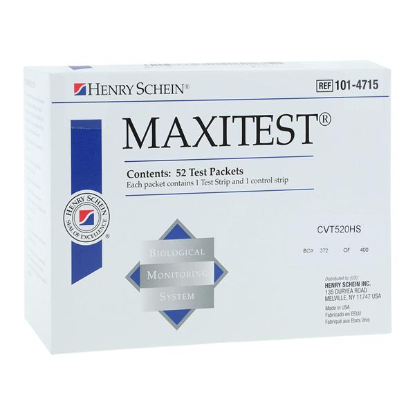 Maxitest Spore Biological Monitor Value Pack 52/Bx