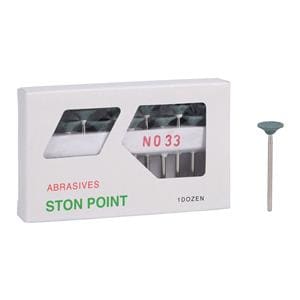 Silicone Carbide Mounted Points Green 12/Bx