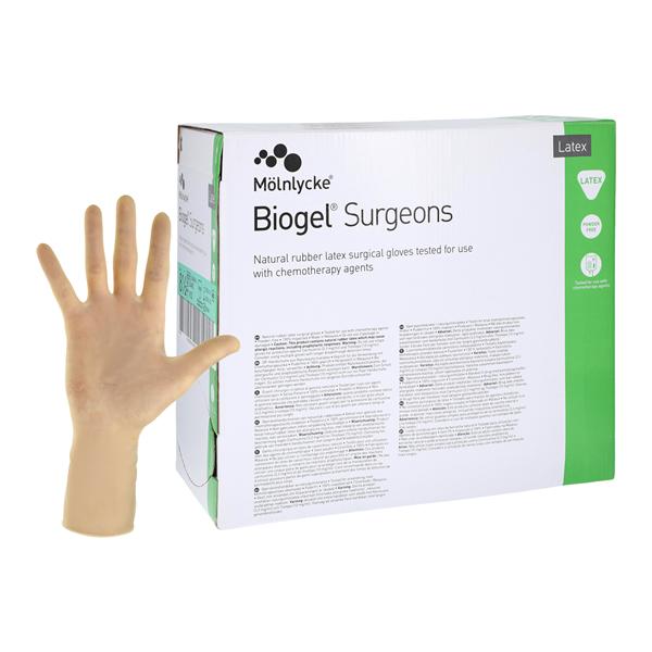 Biogel Surgical Gloves 8.5 Straw, 4 BX/CA