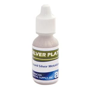 Silver Plate Silver Metallizer Liquid 1oz/Bt