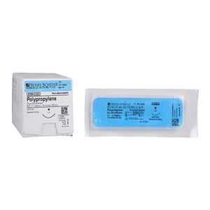 Suture 5-0 18" Polypropylene Monofilament C-6 Blue 12/Bx