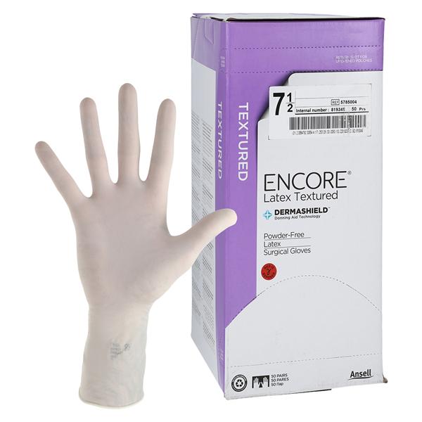 Encore Surgical Gloves 7.5 Natural