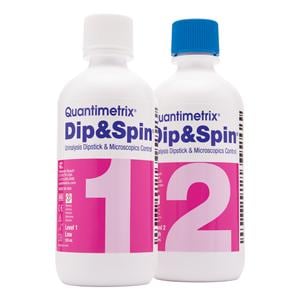 Dip & Spin UA Dipstick/Microscopics Level 1-2 Control 4x120mL EA