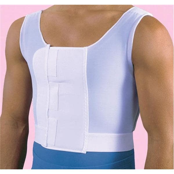 Compression Vest Large Men White