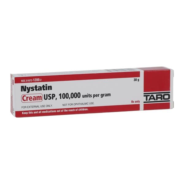 Nystatin Topical Cream 100,000U/gm Tube 30gm/Tb, 48 TB/CA