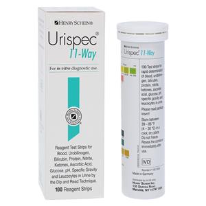 Henry Schein Urispec Urinalysis Test Strip 100/Bt