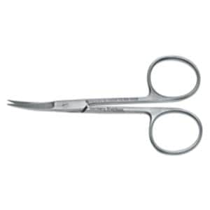 Iris Scissors Curved 3-1/2" Stainless Steel Sterile Ea
