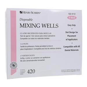 Disposable Mixing Well 4-Well 420/Bx