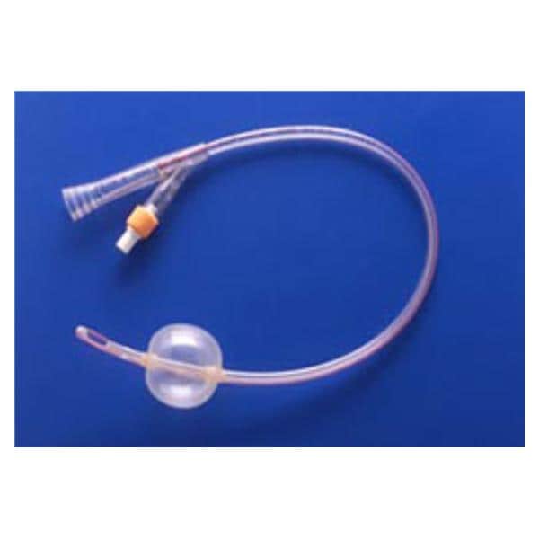 Simplastic 2-Way Foley Catheter Couvelaire Tip PVC 22Fr 3cc