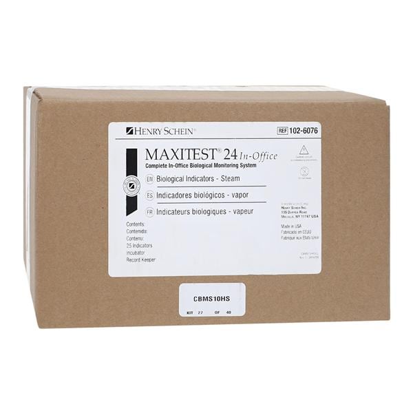 Henry Schein Inc. Monitor Biological In Office Maxitest Starter