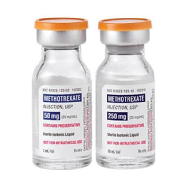 Methotrexate IM/IV Inf Vial 25mg/mL Preservatives 10ml/Vl