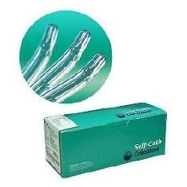 Self-Cath Catheter Intermittent 10Fr Coude Olive Tip Silicone 16" 30/Bx