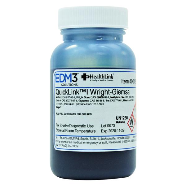 QuickLink I Stain Wright Giemsa 3oz Ea