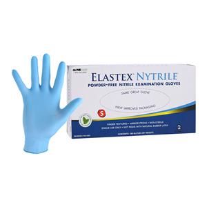 Elastex Nytrile Nitrile Exam Gloves Small Blue Non-Sterile
