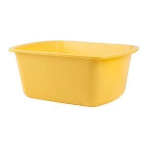 Wash Basin Round Polypropylene Gold 7qt