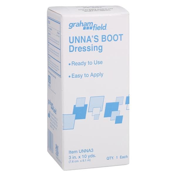 Premier Unna Boot Bandage Cotton 3"x10yd Ea, 12 EA/CA