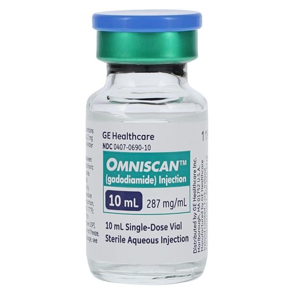 Omniscan Injection 287mg/mL SDV 10mL 10/Bx