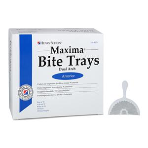 Maxima Bite Trays Dual Arch Anterior 35/Bx, 10 BX/CA