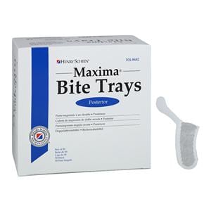 Maxima Bite Trays Dual Arch Posterior 50/Bx